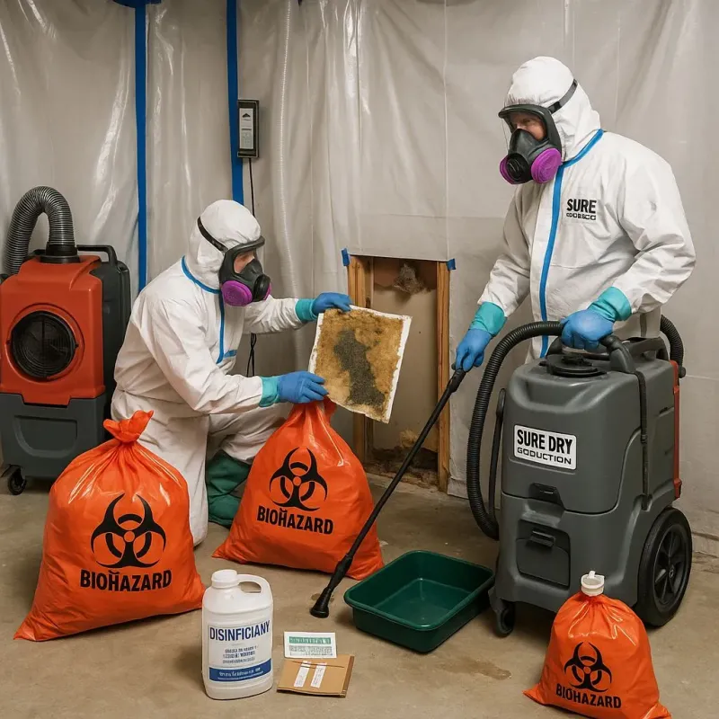 Contaminated Water Handling Protocols process in Doddridge County, WV